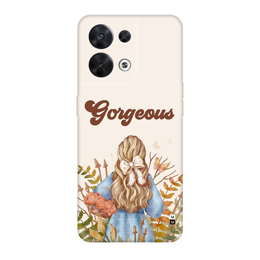 Gorgeous Girl Back Case for Oppo Reno8 5G