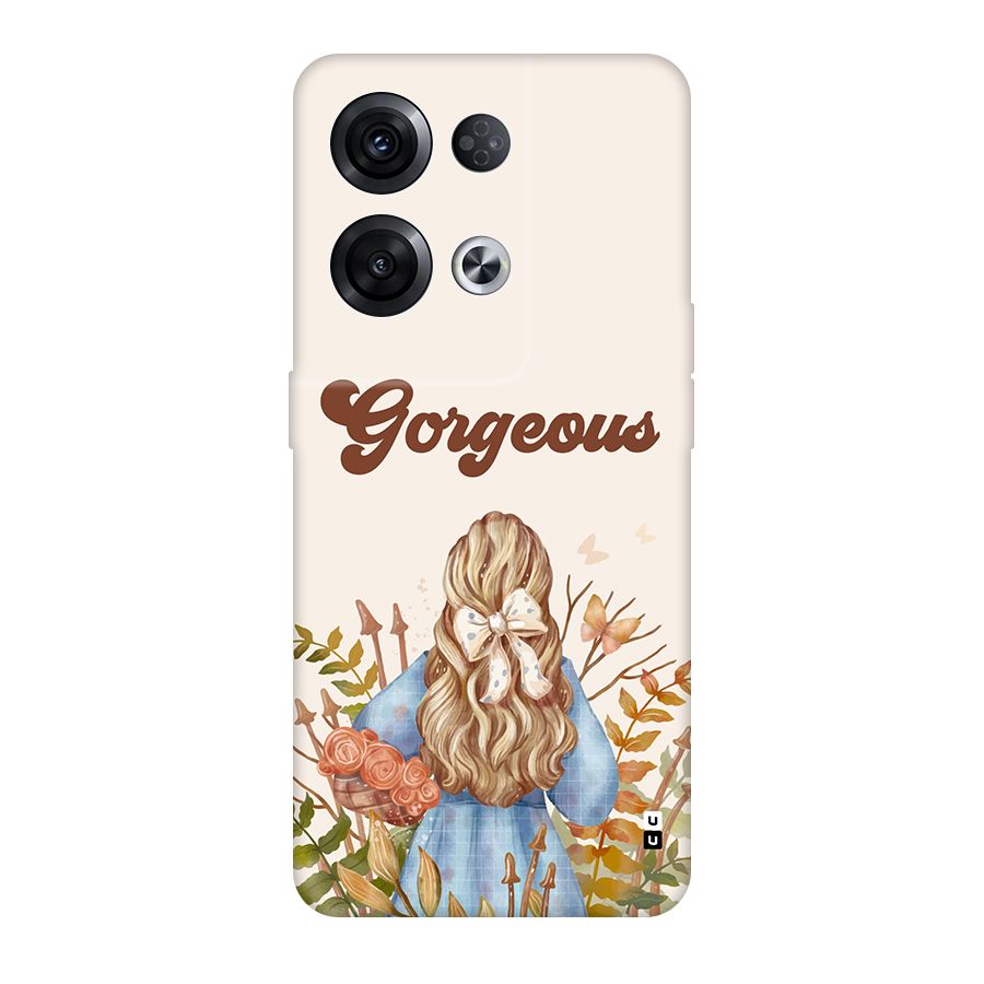 Gorgeous Girl Back Case for Oppo Reno8 Pro 5G