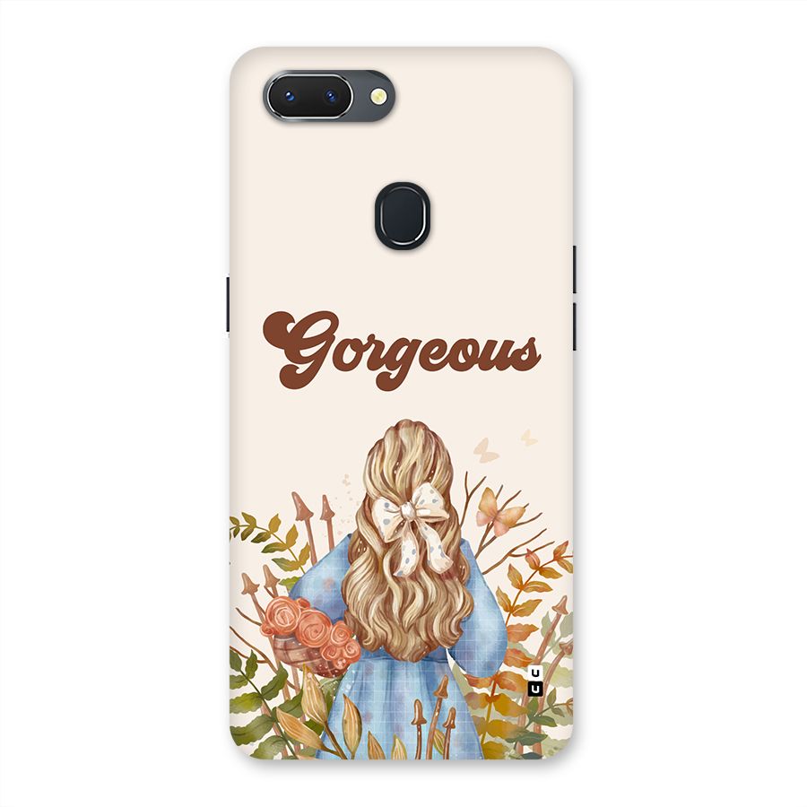 Gorgeous Girl Back Case for Realme 2