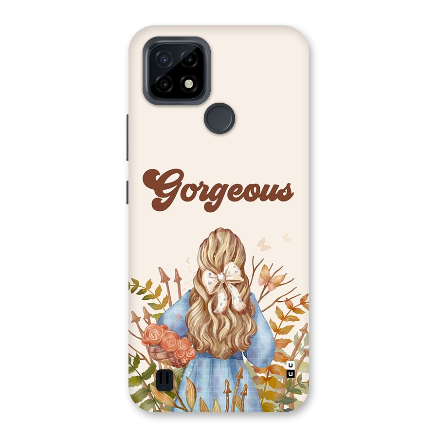 Gorgeous Girl Back Case for Realme C21