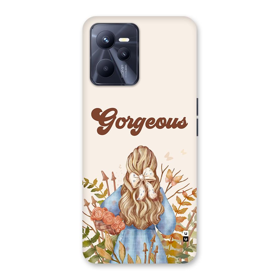 Gorgeous Girl Back Case for Realme C35