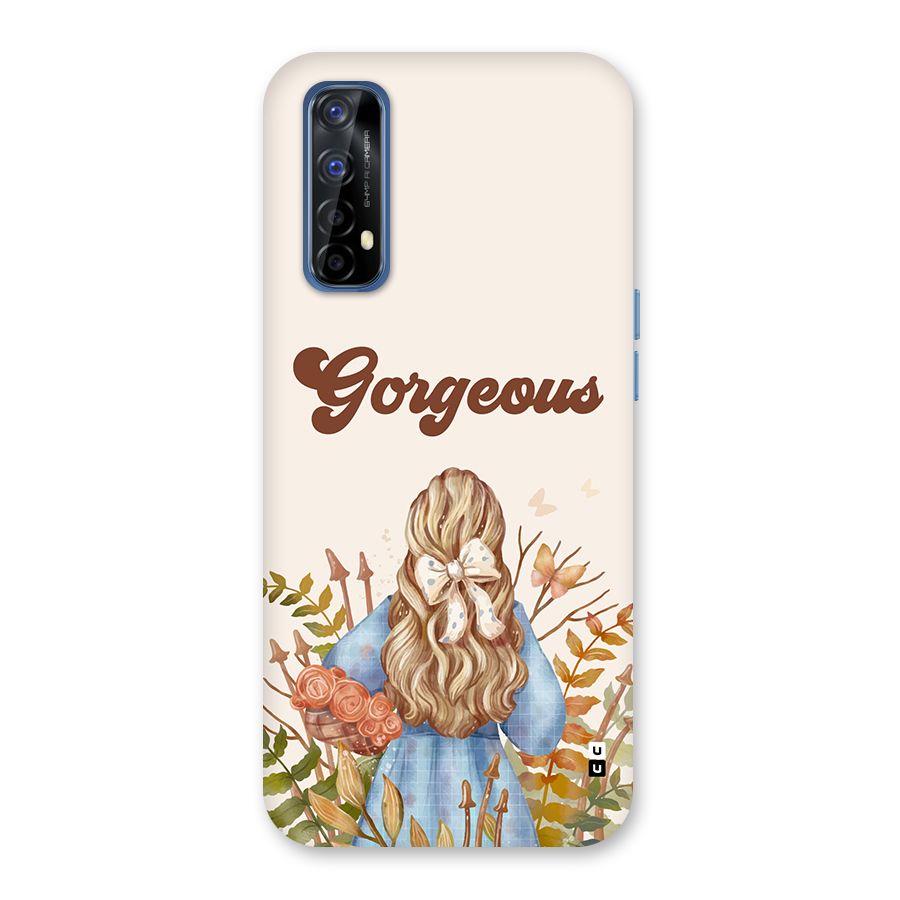 Gorgeous Girl Back Case for Realme Narzo 20 Pro