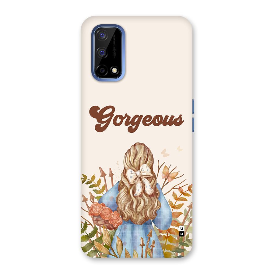 Gorgeous Girl Back Case for Realme Narzo 30 Pro