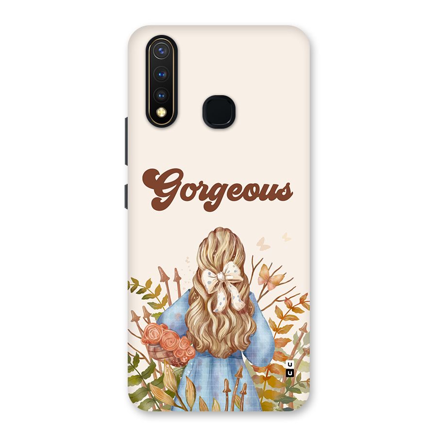 Gorgeous Girl Back Case for Vivo U20
