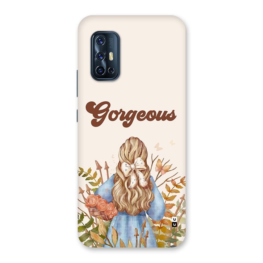 Gorgeous Girl Back Case for Vivo V17