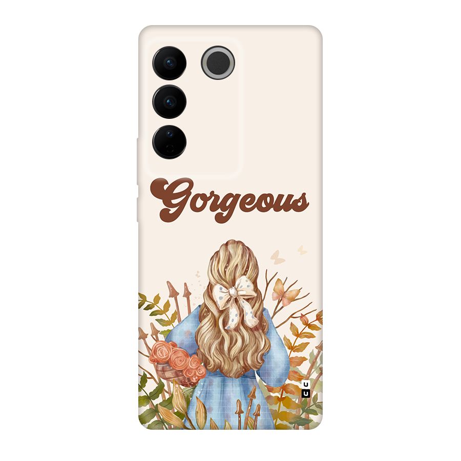 Gorgeous Girl Back Case for Vivo V27