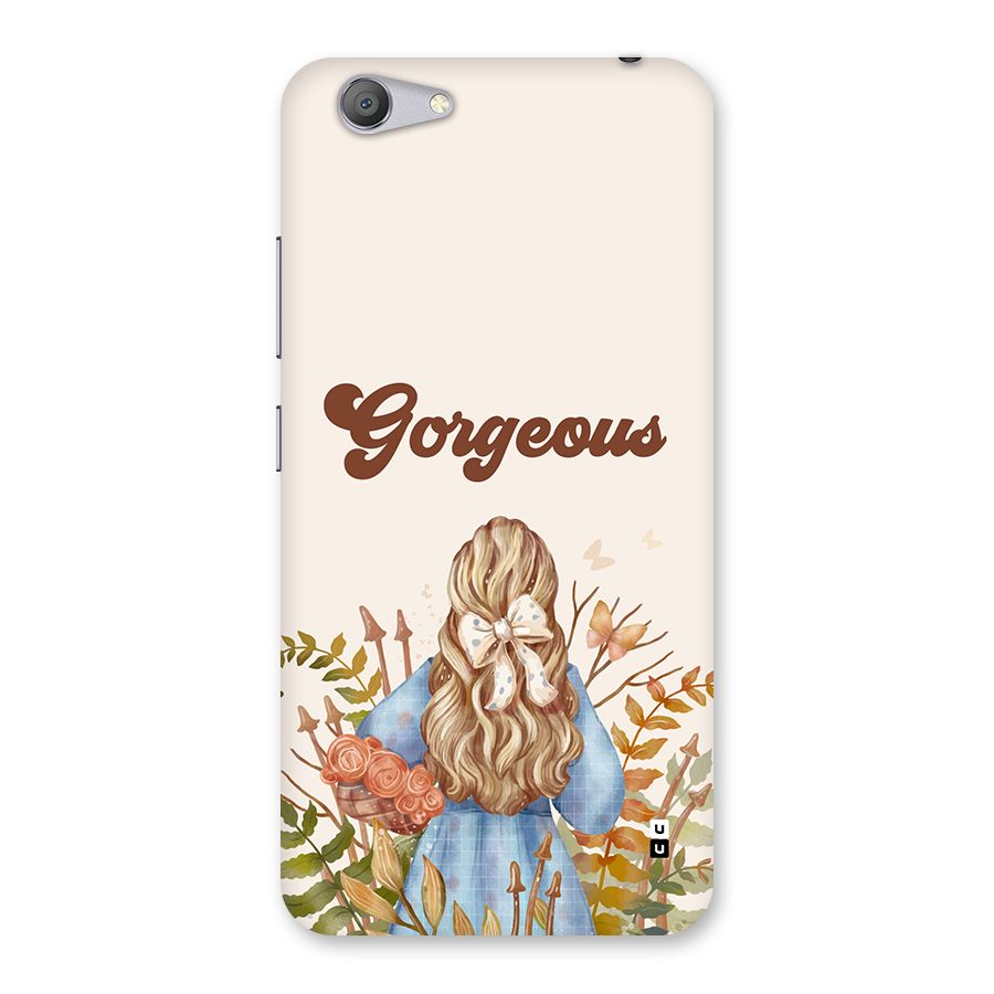 Gorgeous Girl Back Case for Vivo Y53