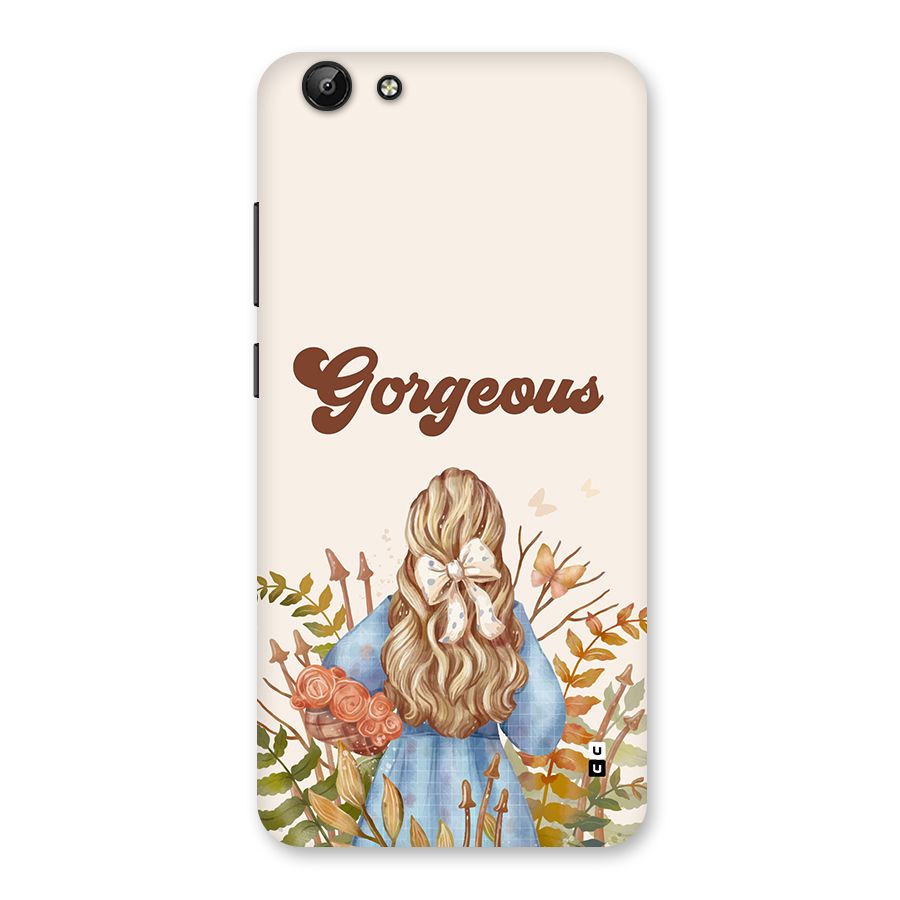 Gorgeous Girl Back Case for Vivo Y69