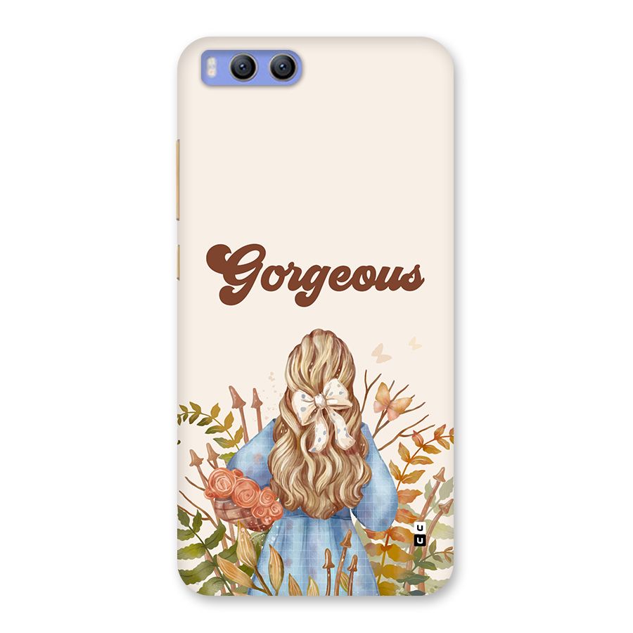 Gorgeous Girl Back Case for Xiaomi Mi 6
