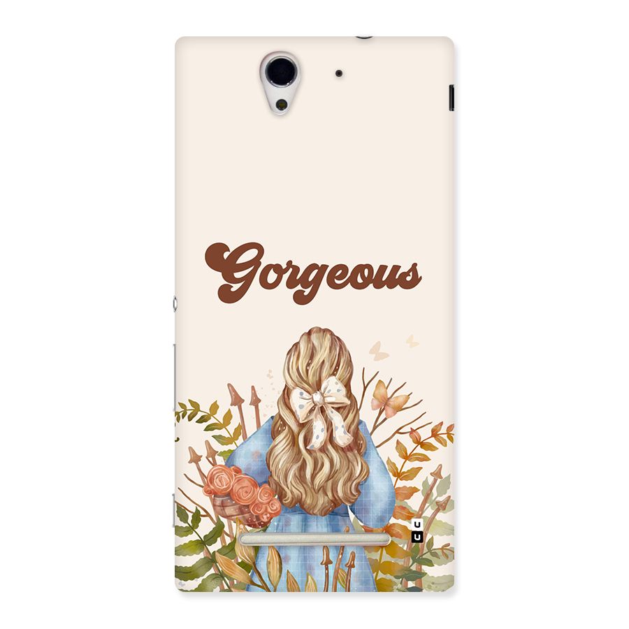 Gorgeous Girl Back Case for Xperia C3