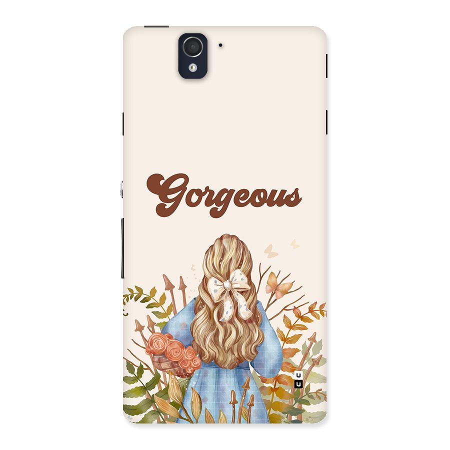 Gorgeous Girl Back Case for Xperia Z
