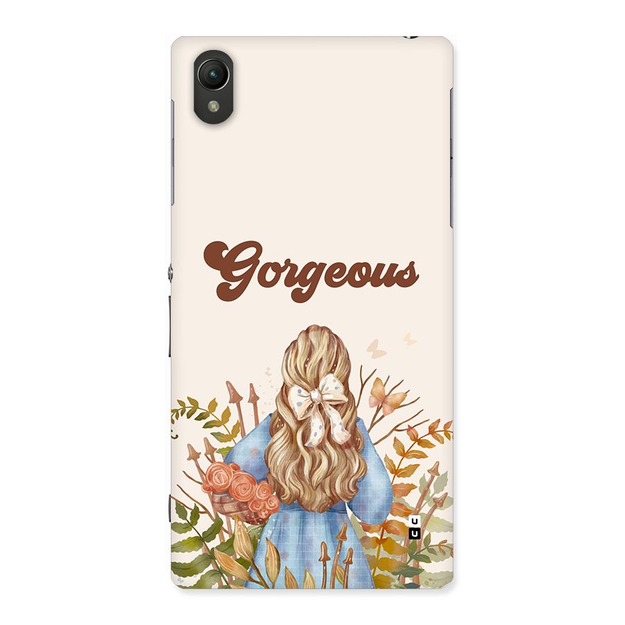 Gorgeous Girl Back Case for Xperia Z1