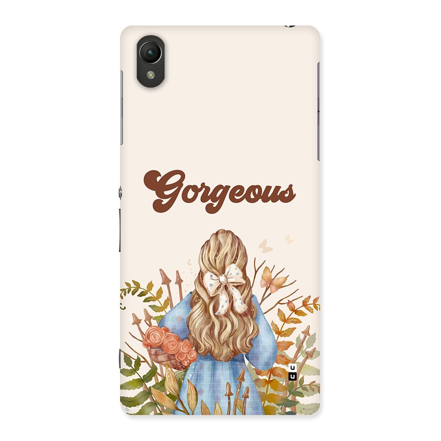 Gorgeous Girl Back Case for Xperia Z2