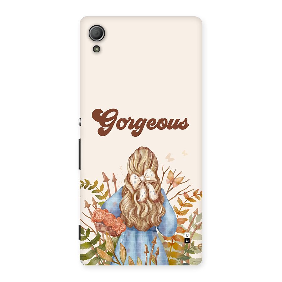 Gorgeous Girl Back Case for Xperia Z4