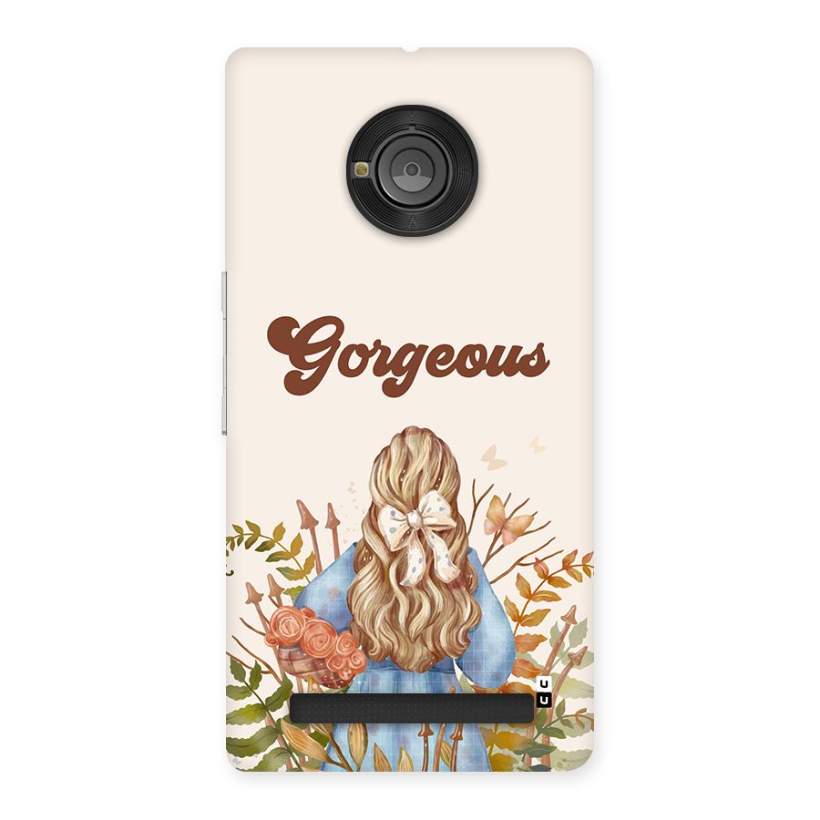 Gorgeous Girl Back Case for Yunique