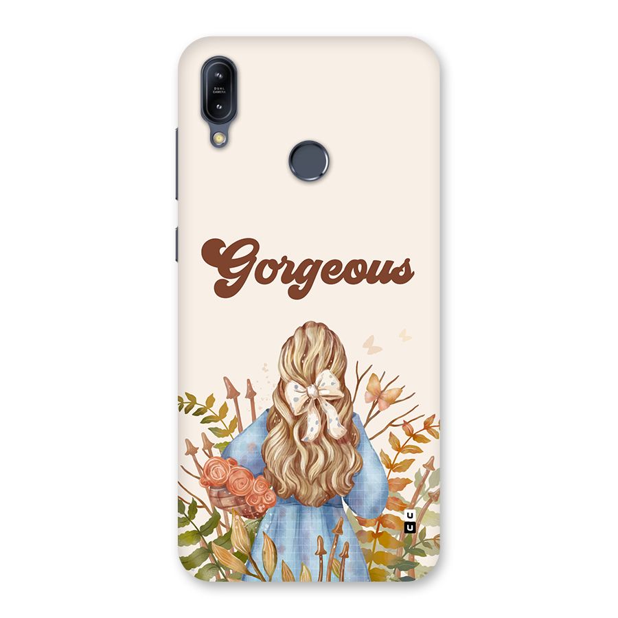 Gorgeous Girl Back Case for Zenfone Max M2