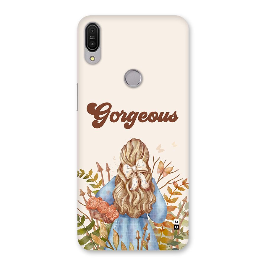 Gorgeous Girl Back Case for Zenfone Max Pro M1