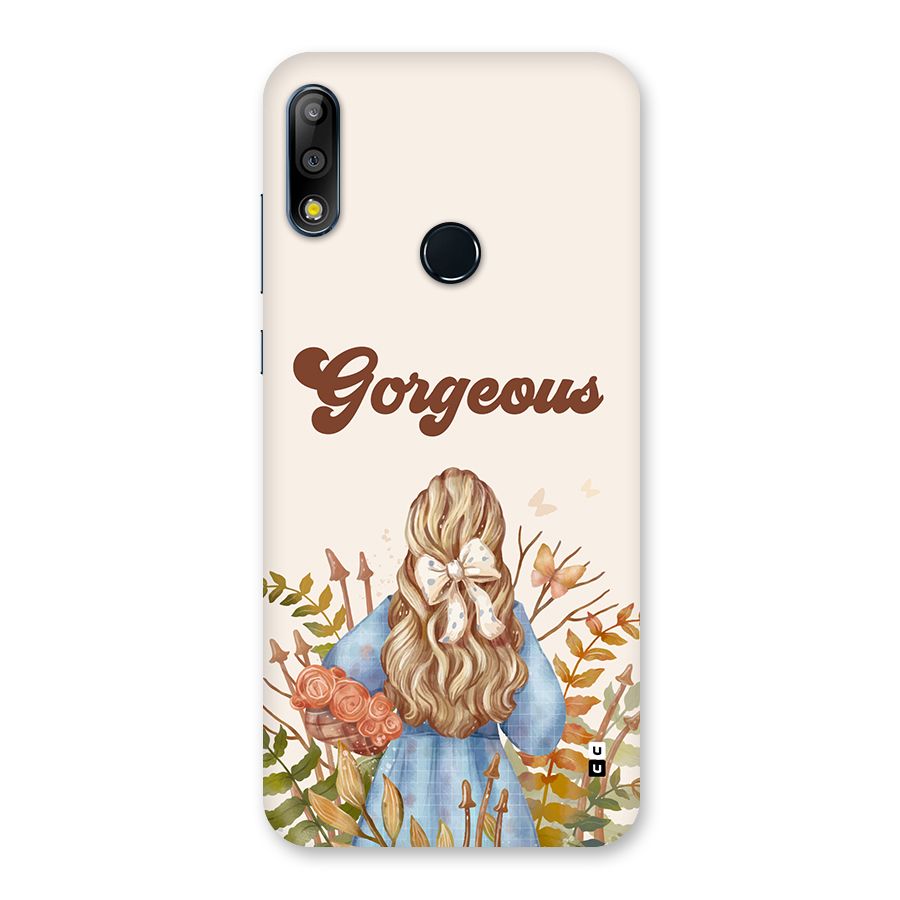 Gorgeous Girl Back Case for Zenfone Max Pro M2