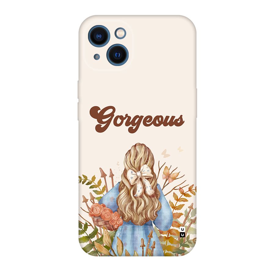 Gorgeous Girl Back Case for iPhone 13