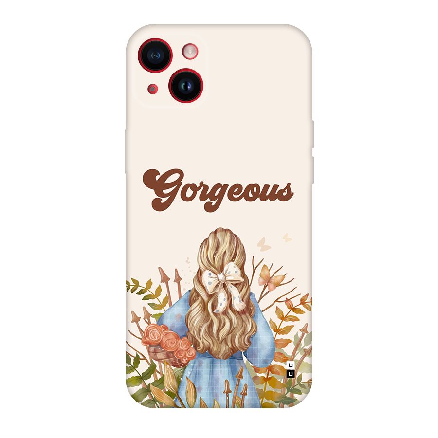 Gorgeous Girl Back Case for iPhone 14 Plus