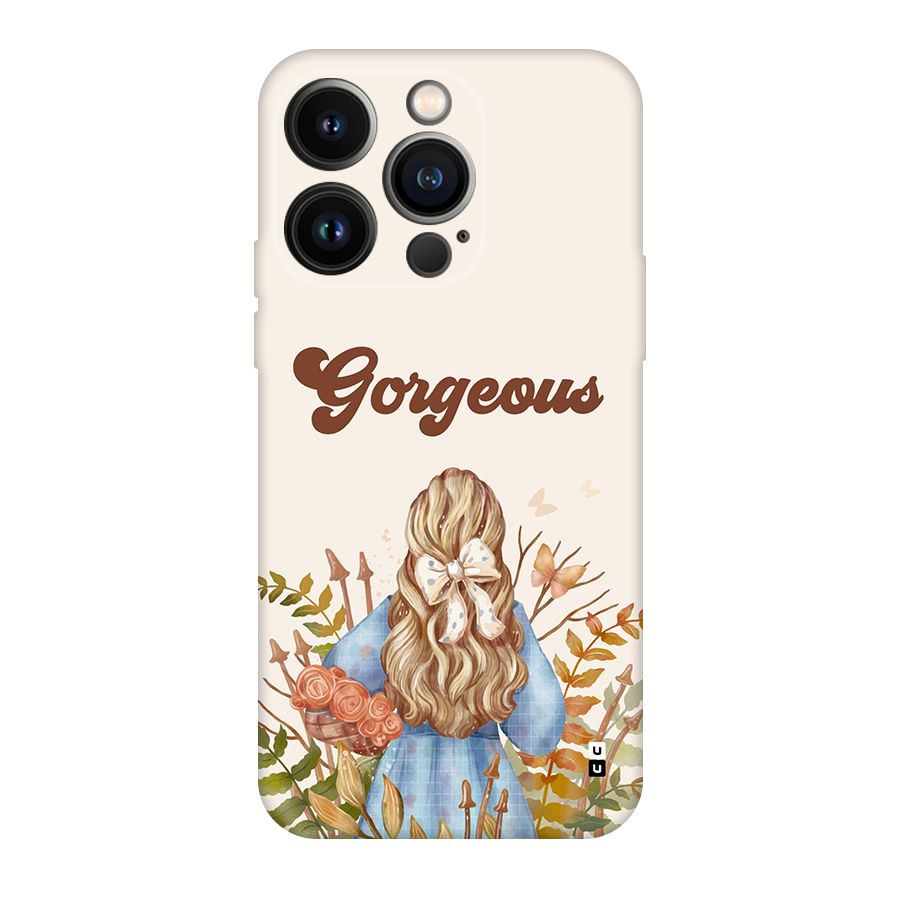 Gorgeous Girl Back Case for iPhone 14 Pro