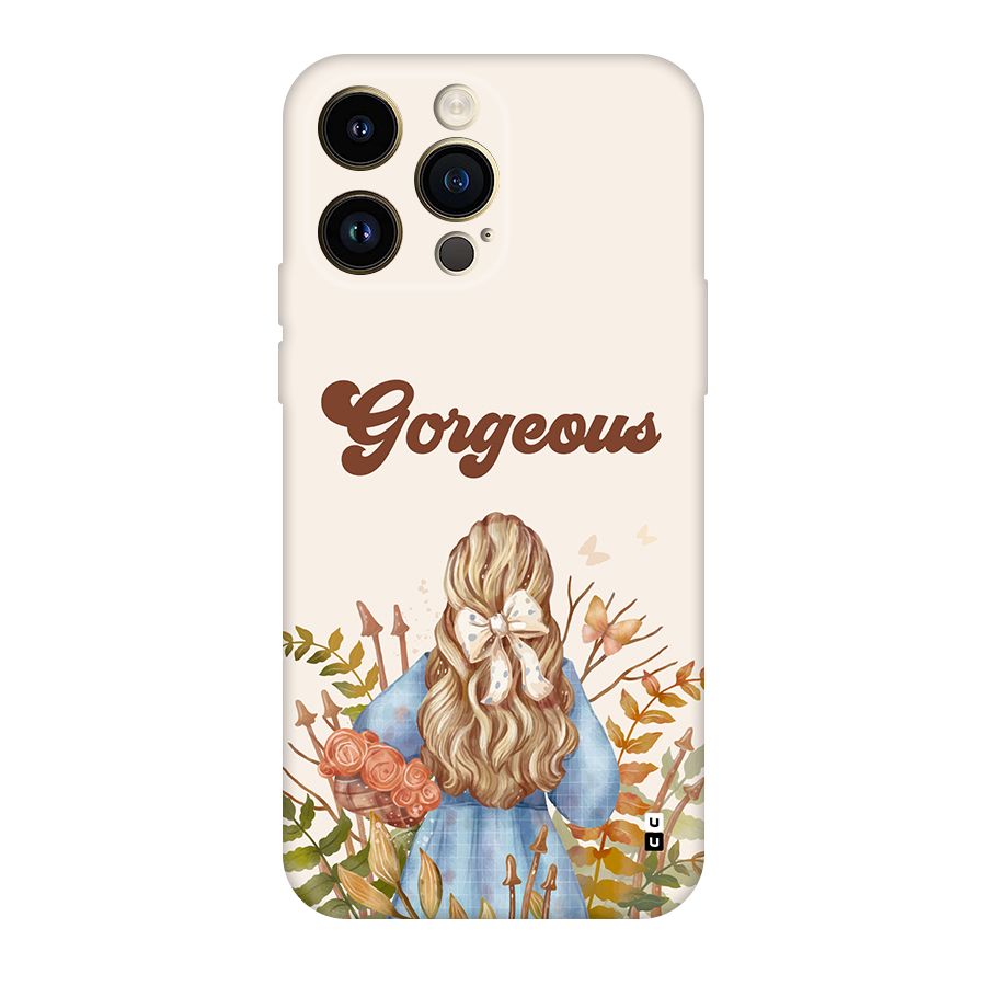 Gorgeous Girl Back Case for iPhone 14 Pro Max