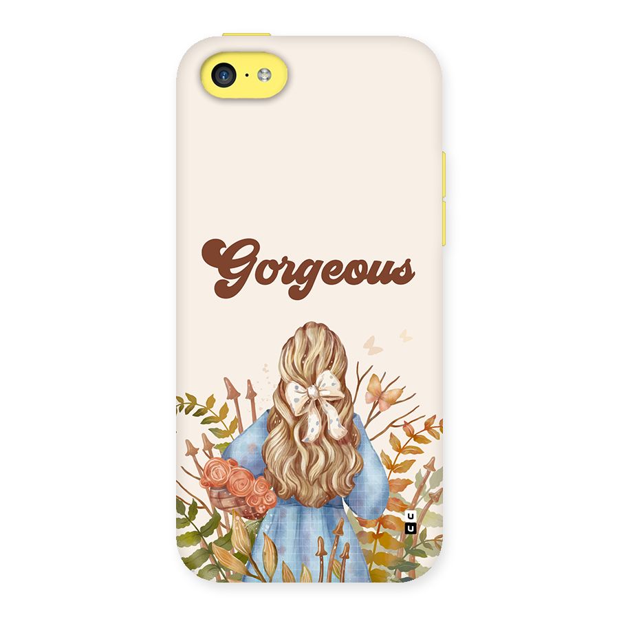 Gorgeous Girl Back Case for iPhone 5C