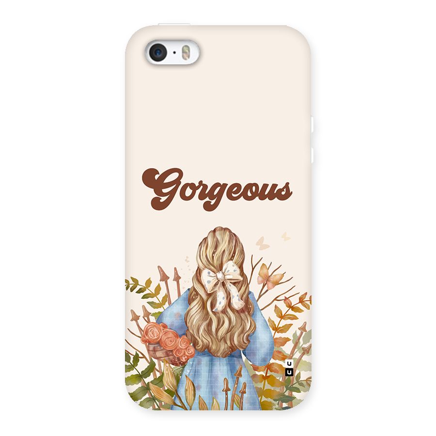 Gorgeous Girl Back Case for iPhone SE 2016