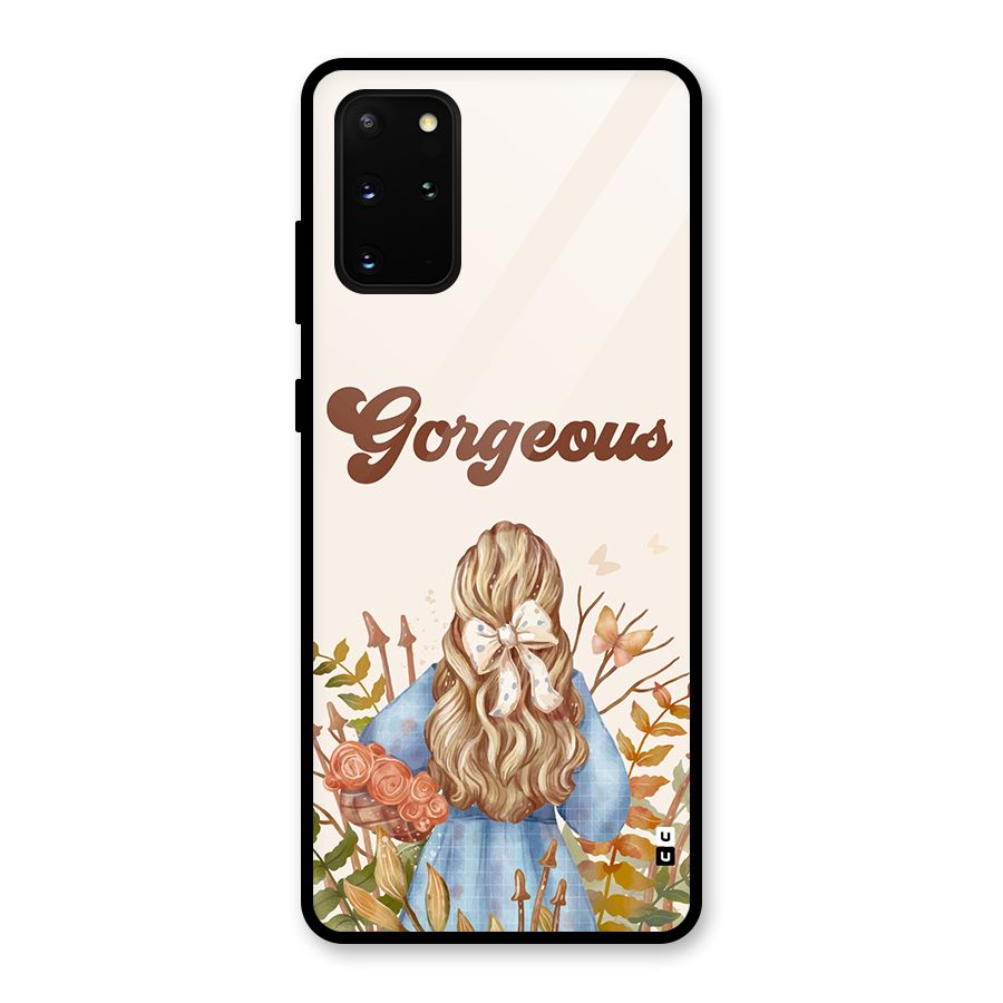 Gorgeous Girl Glass Back Case for Galaxy S20 Plus