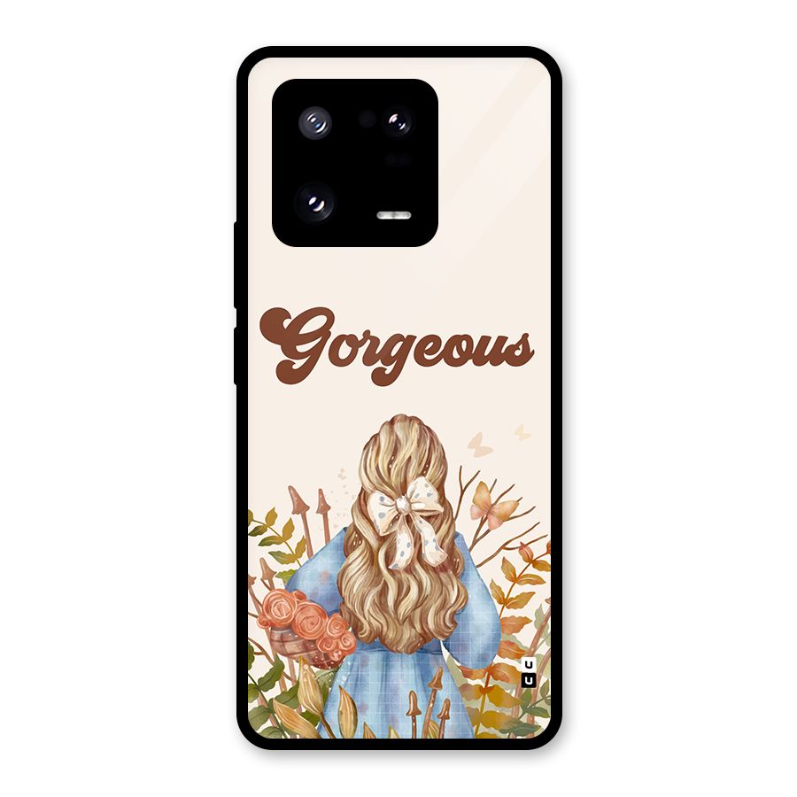 Gorgeous Girl Glass Back Case for Xiaomi 13 Pro