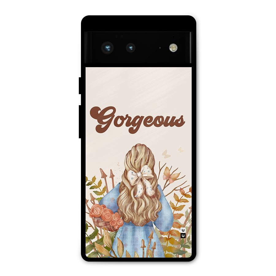 Gorgeous Girl Metal Back Case for Google Pixel 6