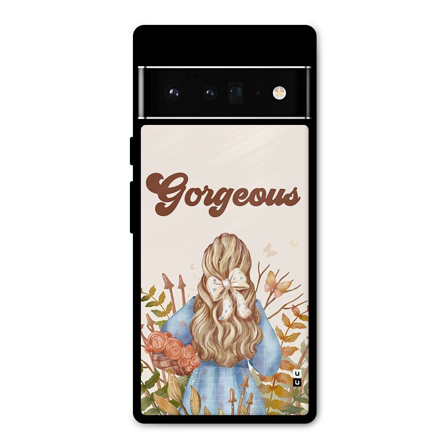 Gorgeous Girl Metal Back Case for Google Pixel 6 Pro