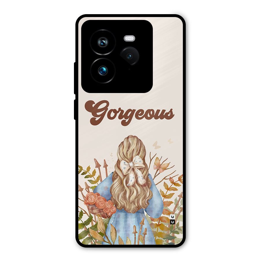 Gorgeous Girl Metal Back Case for Realme GT 7 Pro