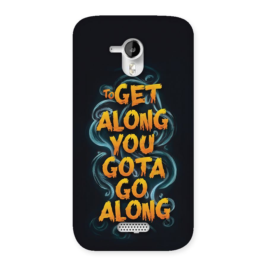 Gota Go Along Back Case for Canvas HD A116