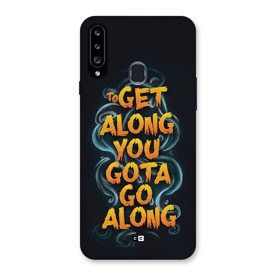 Gota Go Along Back Case for Galaxy A20s