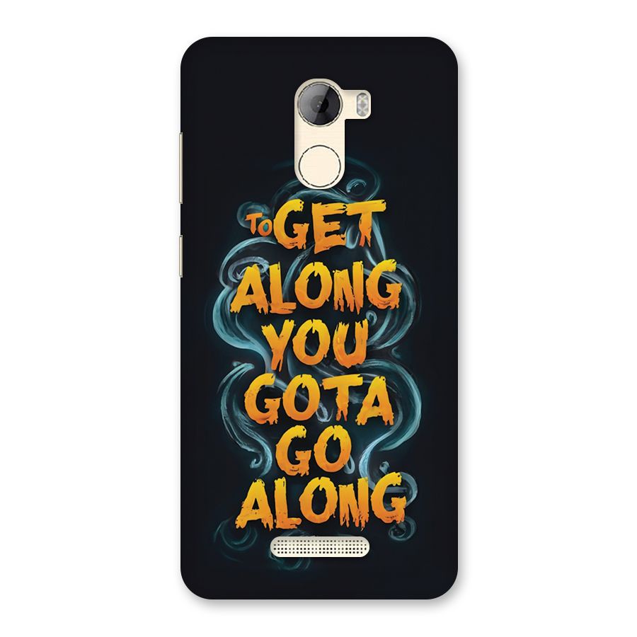 Gota Go Along Back Case for Gionee A1 LIte
