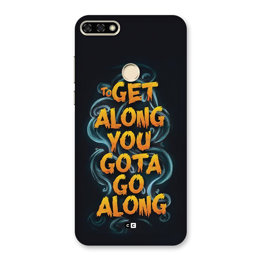 Gota Go Along Back Case for Honor 7A