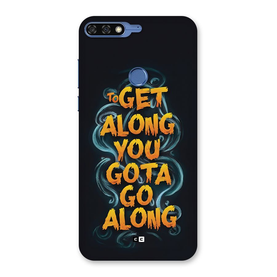 Gota Go Along Back Case for Honor 7C