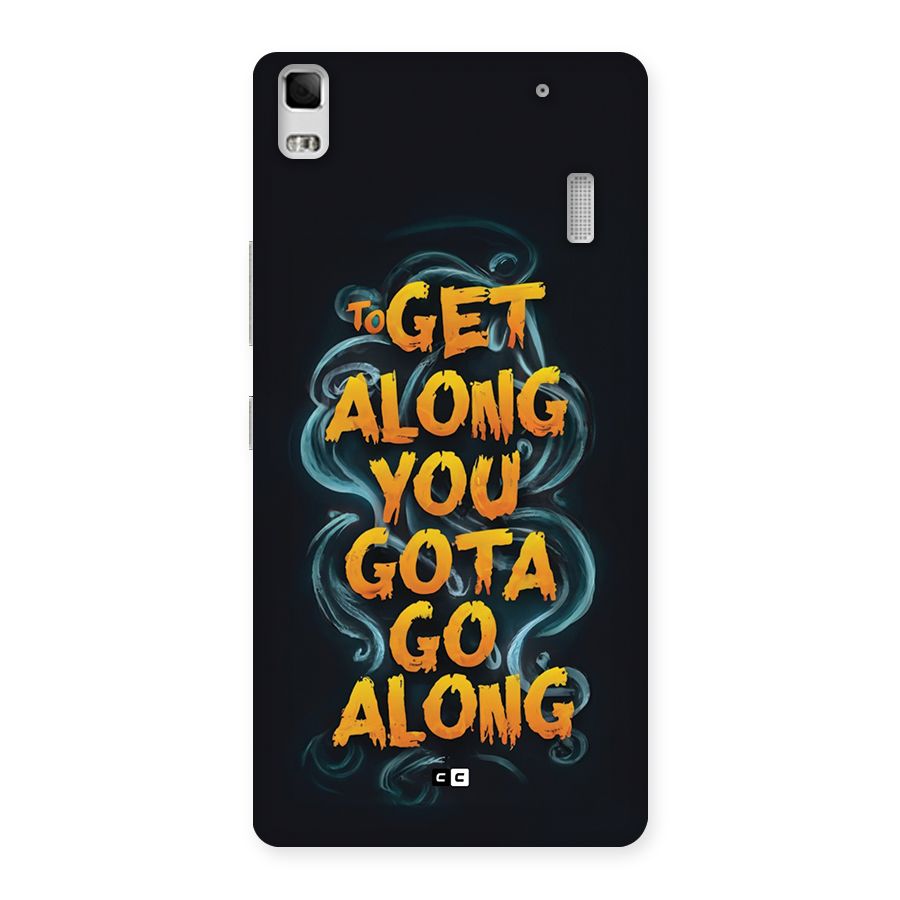 Gota Go Along Back Case for Lenovo K3 Note