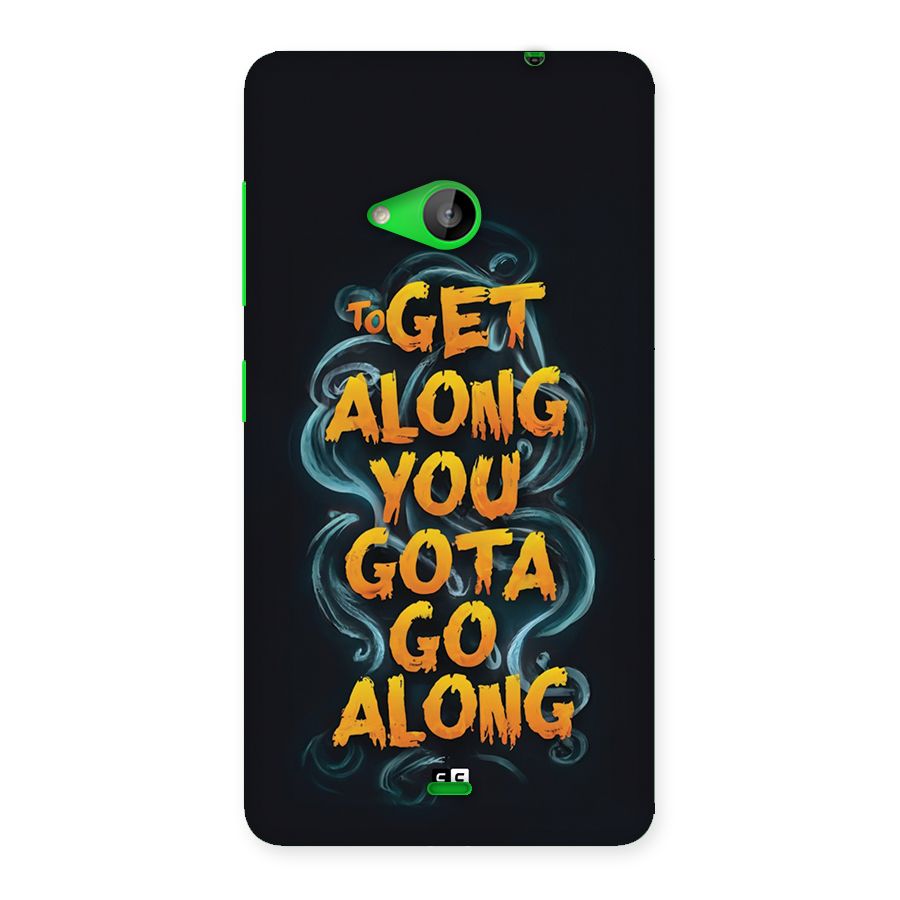 Gota Go Along Back Case for Lumia 535