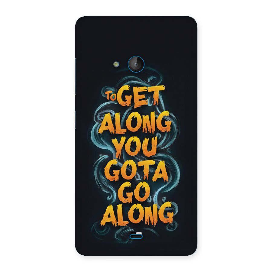 Gota Go Along Back Case for Lumia 540
