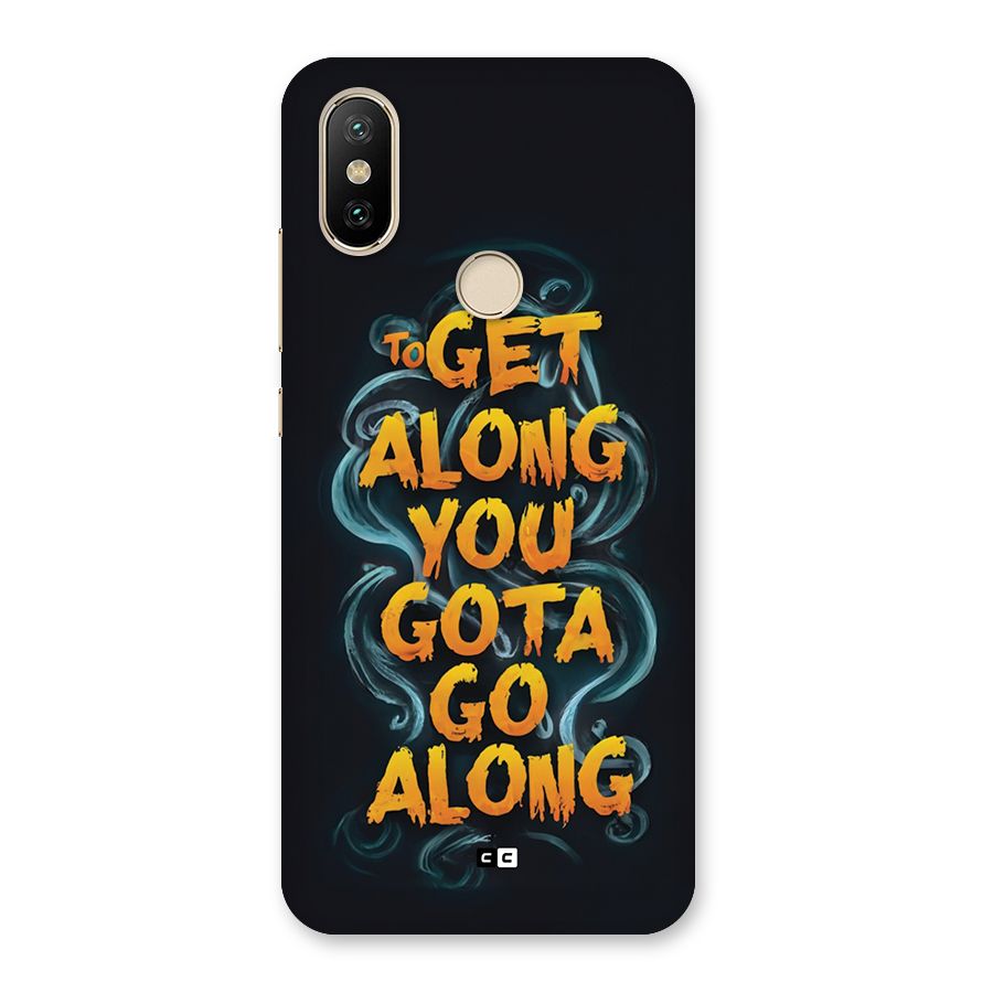 Gota Go Along Back Case for Mi A2