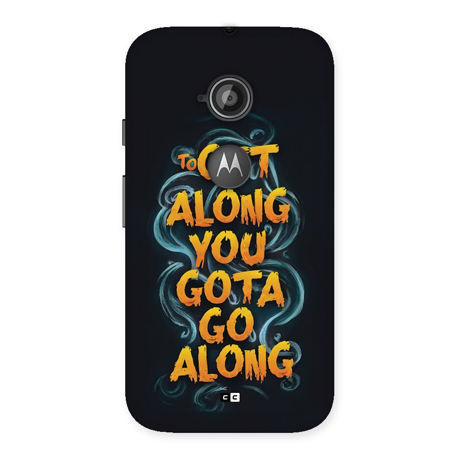 Gota Go Along Back Case for Moto E 2nd Gen