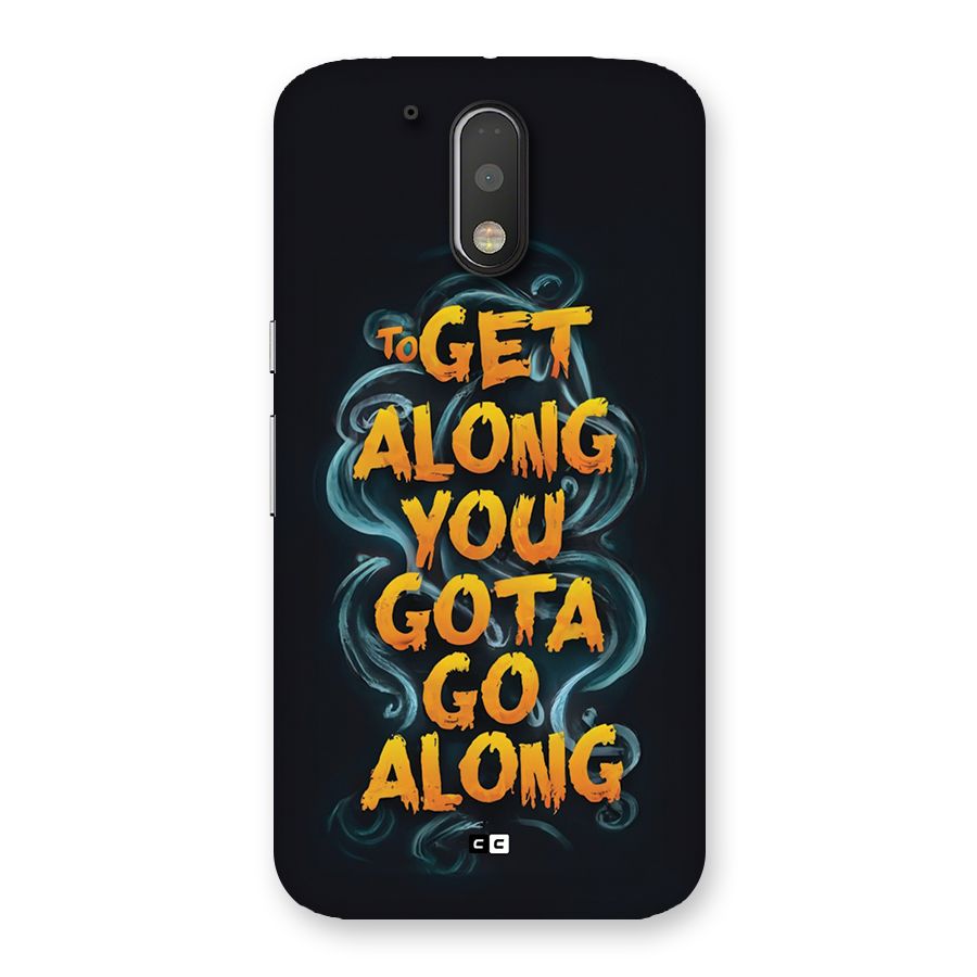 Gota Go Along Back Case for Moto G4 Plus