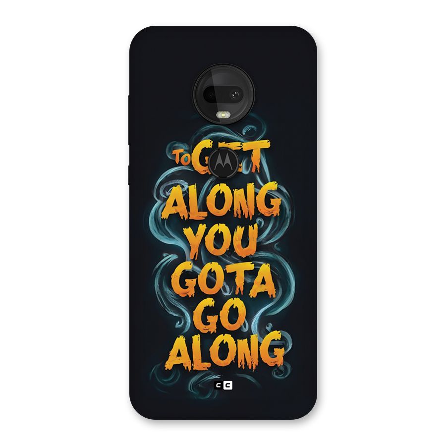 Gota Go Along Back Case for Moto G7