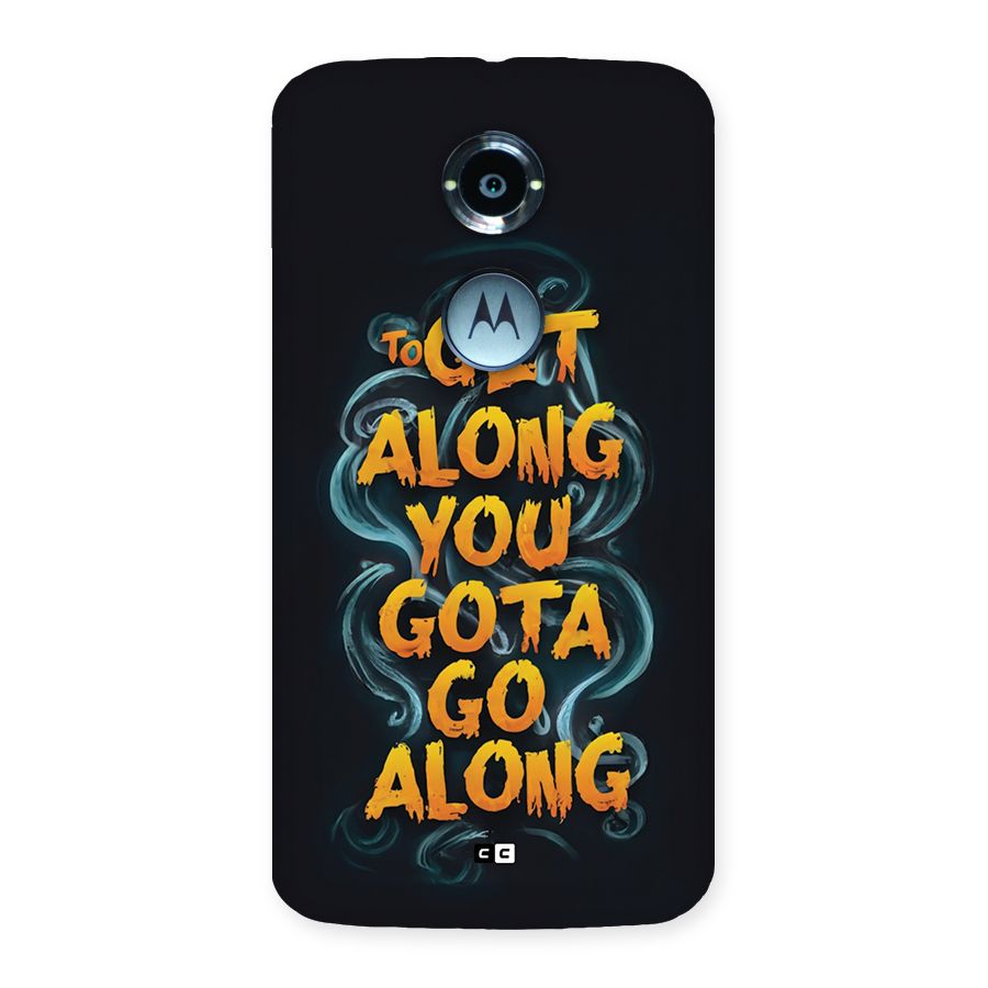 Gota Go Along Back Case for Moto X2
