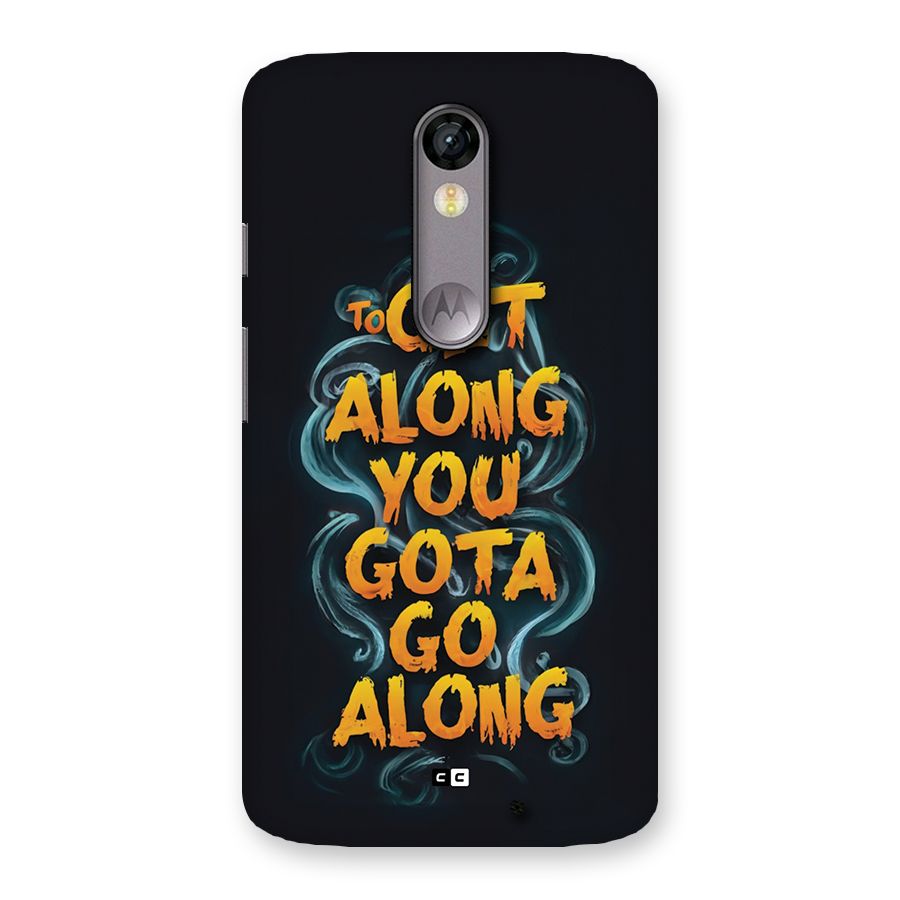 Gota Go Along Back Case for Moto X Force