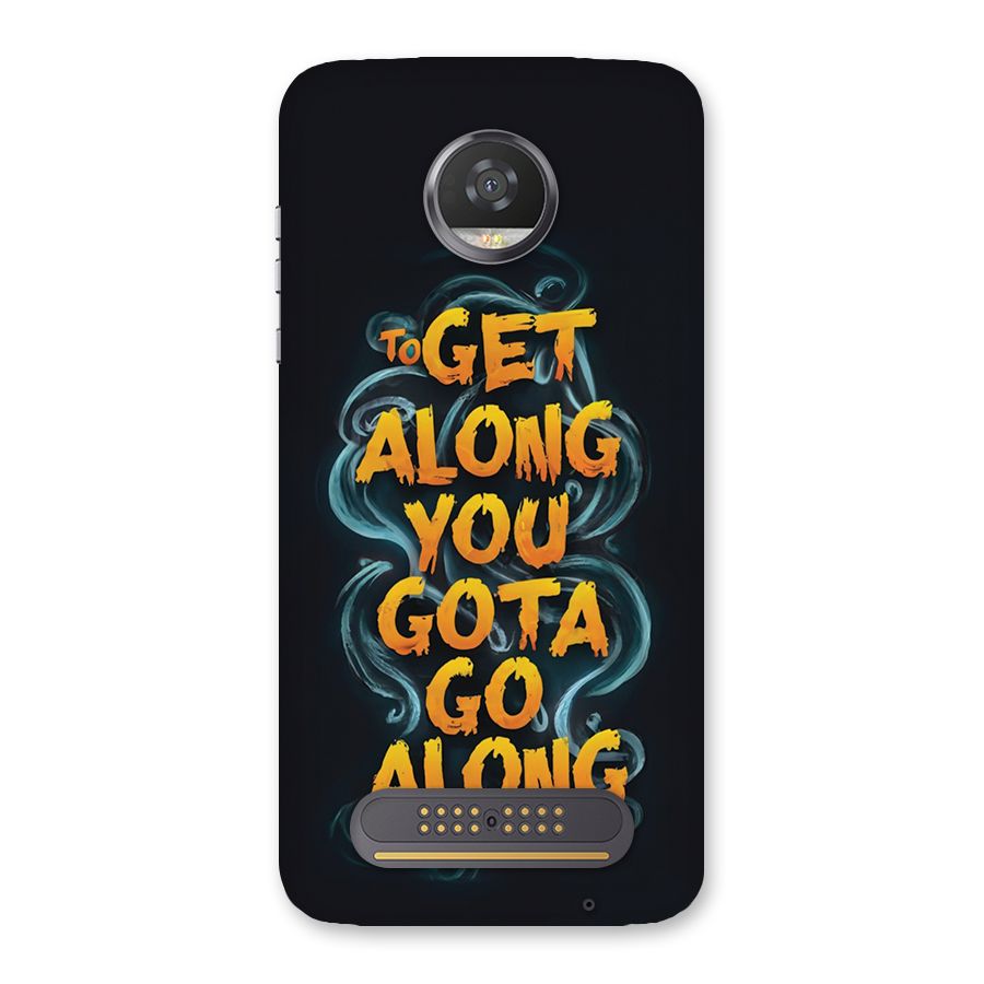 Gota Go Along Back Case for Moto Z2 Play