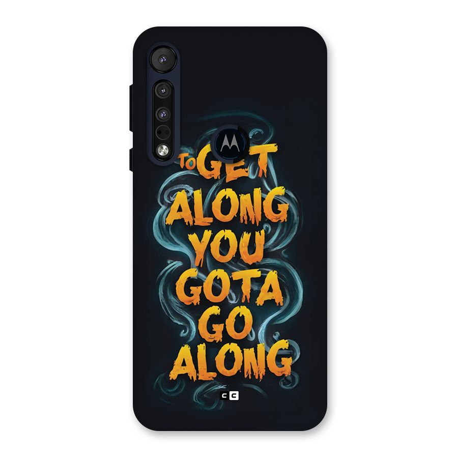 Gota Go Along Back Case for Motorola One Macro