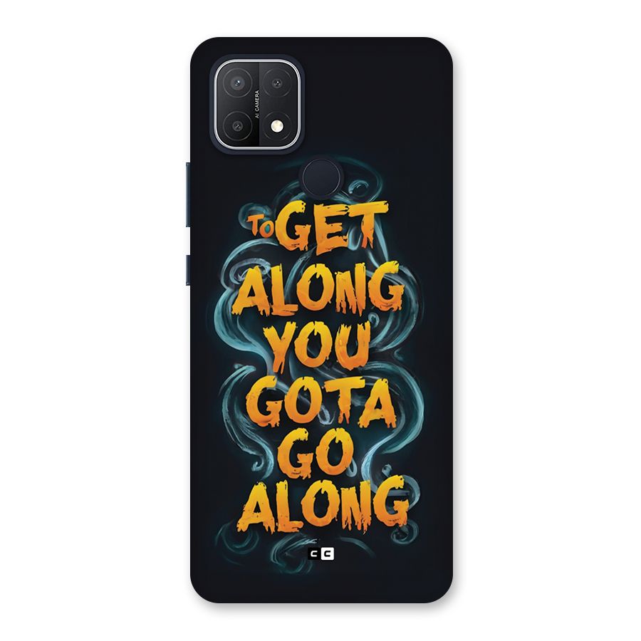 Gota Go Along Back Case for Oppo A15
